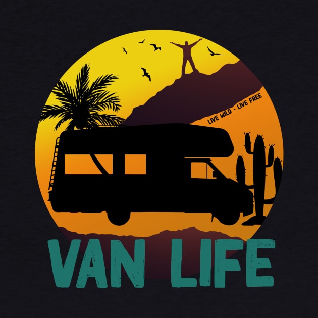 Van life gift for travelers by Flipodesigner